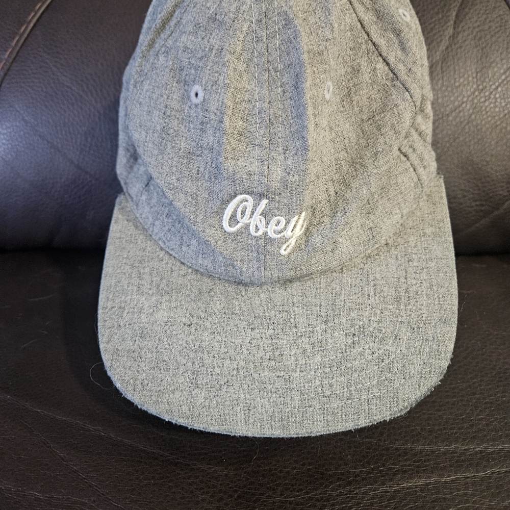 Obey Gray Cap
